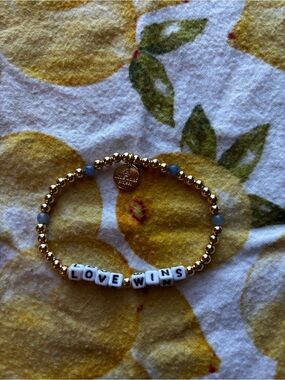 Little words project LWP bracelet love wins